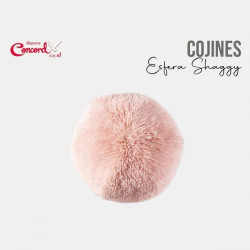 Cojín esfera shaggy