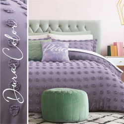 Edredón tufted con fundas...
