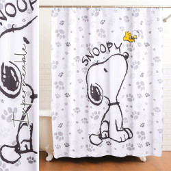 Cortina de baño Snoopy
