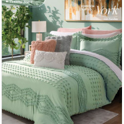 Edredón tufted con fundas York