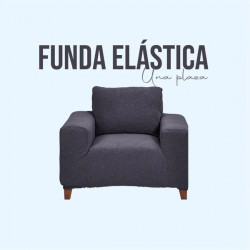 Fundas elásticas gris fuerte