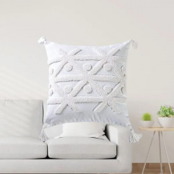 Funda para cojín tufted
