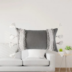 Funda para cojín tufted...