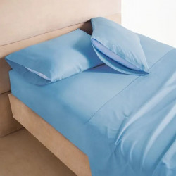 Sábanas Esencial Azul denim
